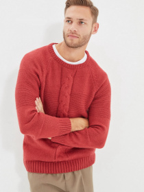 Джемпер Trendyol модель TMNAW22KZ0320/Gul Kurusu Фото