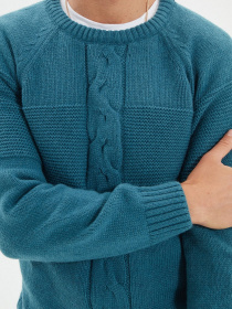 Джемпер Trendyol модель TMNAW22KZ0320/Petrol Фото