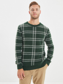 Джемпер Trendyol модель TMNAW22KZ0321/Koyu Yesil Фото