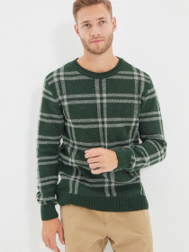 Джемпер Trendyol модель TMNAW22KZ0321/Koyu Yesil Фото