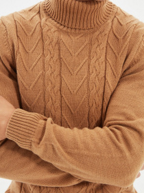 Свитер Trendyol модель TMNAW22KZ0322/Camel Фото