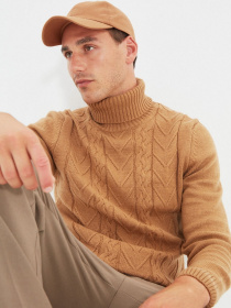 Свитер Trendyol модель TMNAW22KZ0322/Camel Фото