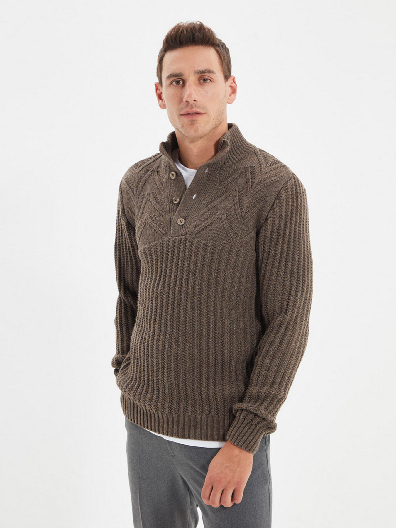 Джемпер Trendyol модель TMNAW22KZ0327/Vizon Фото