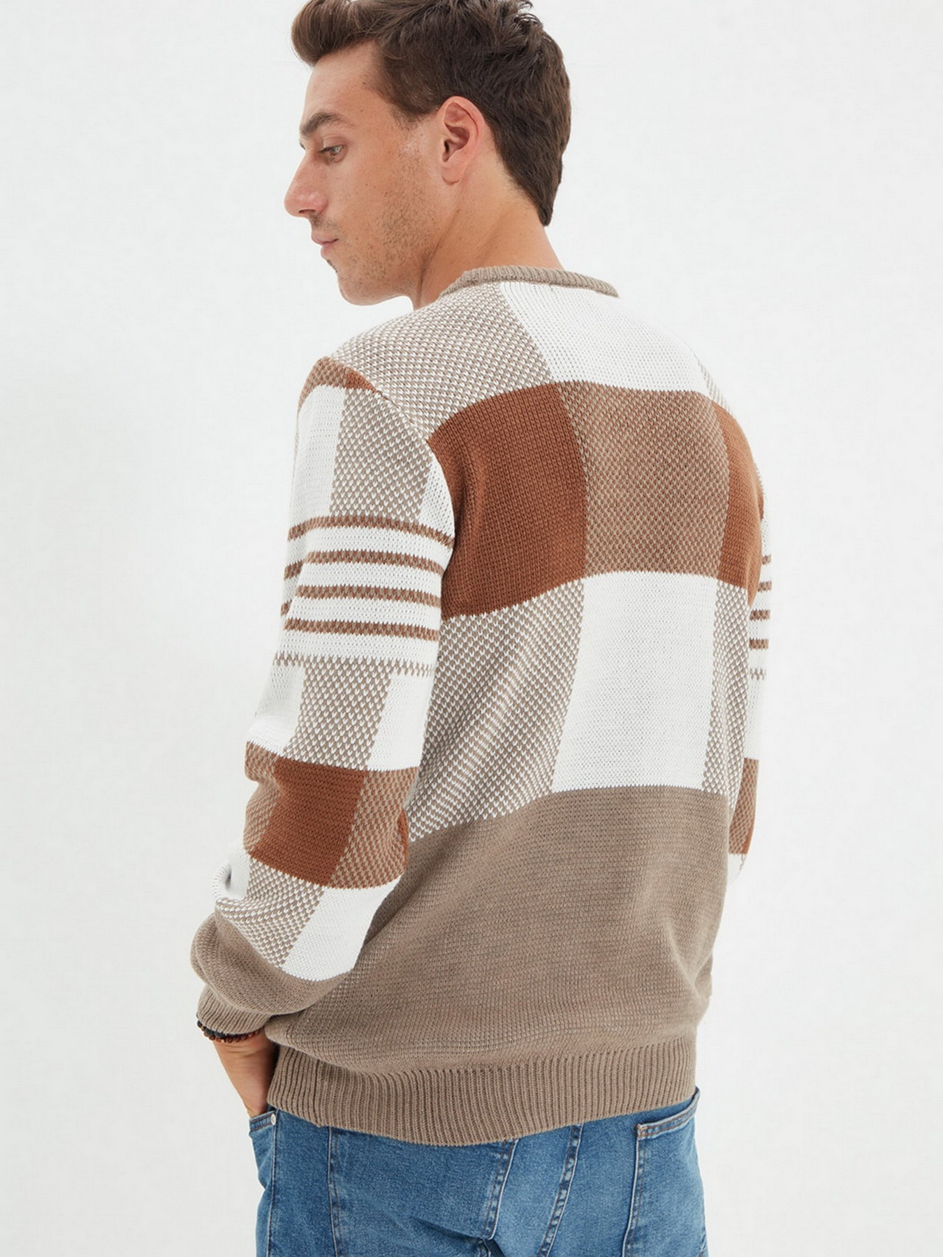 Джемпер Trendyol модель TMNAW22KZ0335/Bej Фото