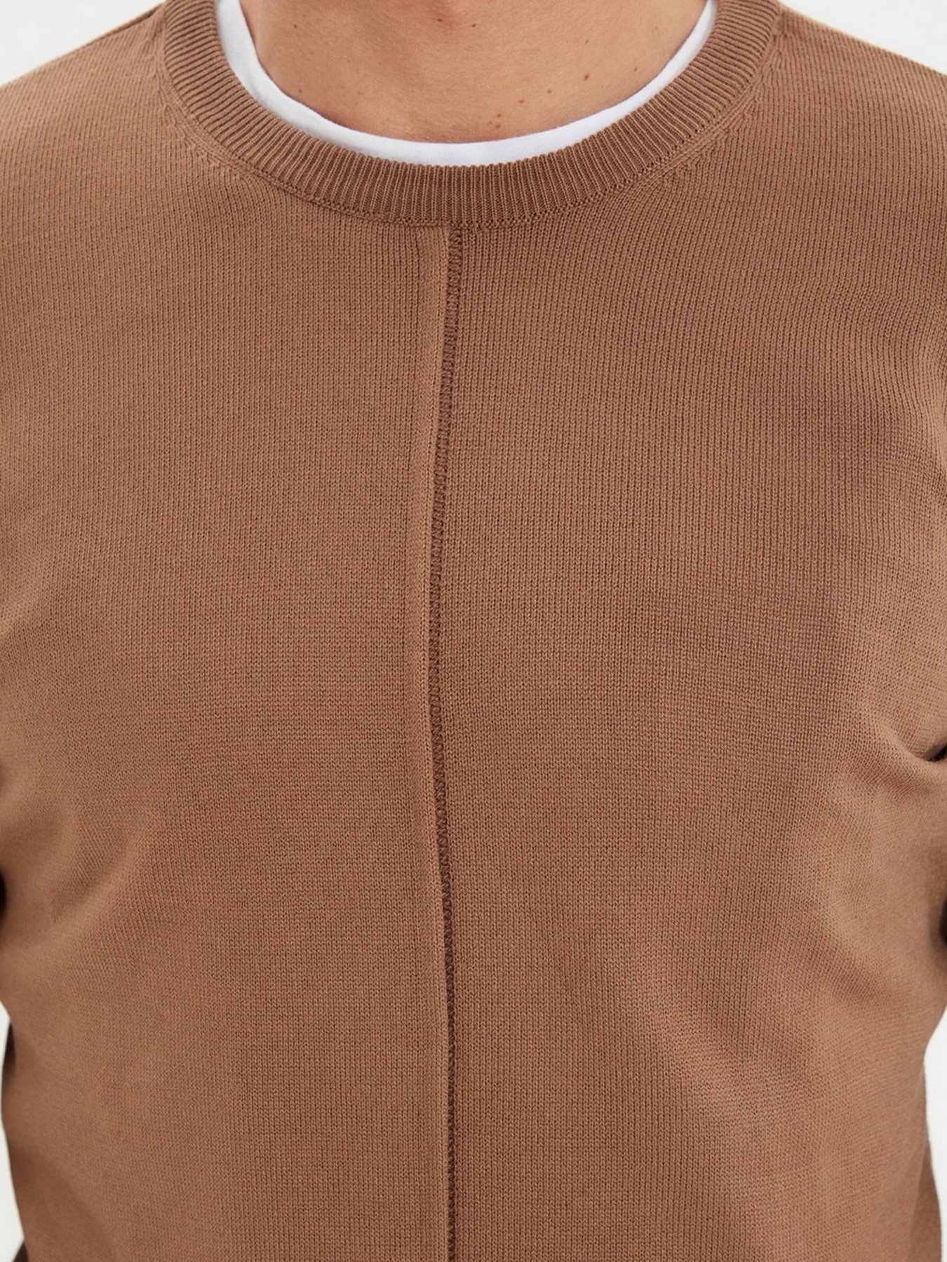 Джемпер Trendyol модель TMNAW22KZ0339/ACik Kahverengi Фото