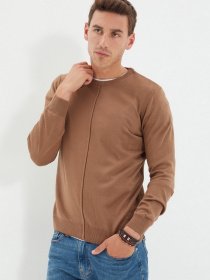 Джемпер Trendyol модель TMNAW22KZ0339/ACik Kahverengi Фото