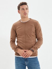 Джемпер Trendyol модель TMNAW22KZ0339/ACik Kahverengi Фото