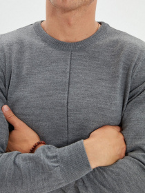 Джемпер Trendyol модель TMNAW22KZ0339/Gri Фото