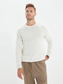 Джемпер Trendyol модель TMNAW22KZ0391/Ekru Фото