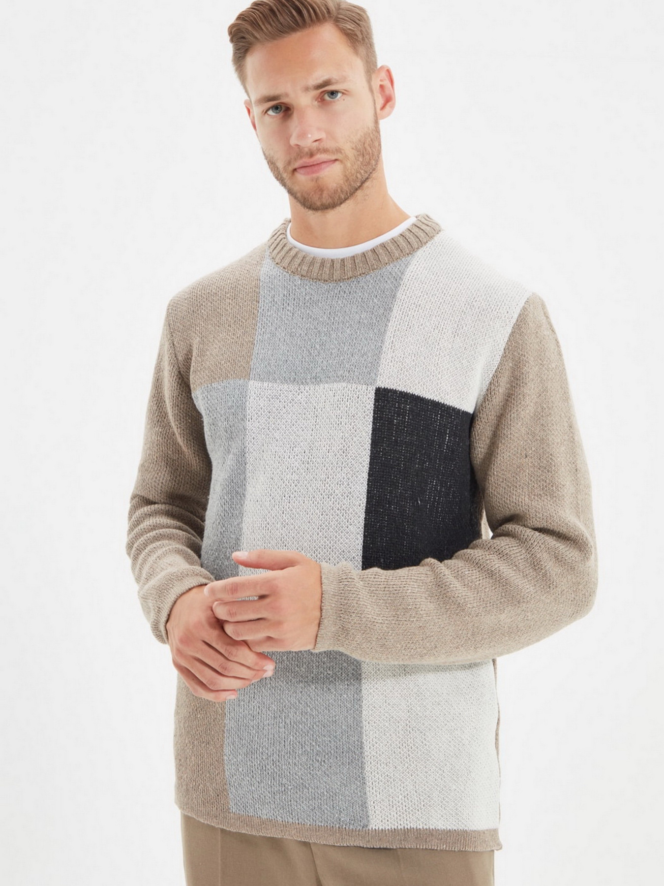 Джемпер Trendyol модель TMNAW22KZ0404/Vizon Фото