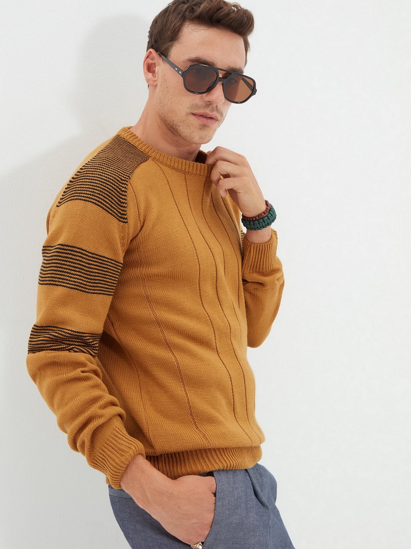 Джемпер Trendyol модель TMNAW22KZ0602/Camel Фото