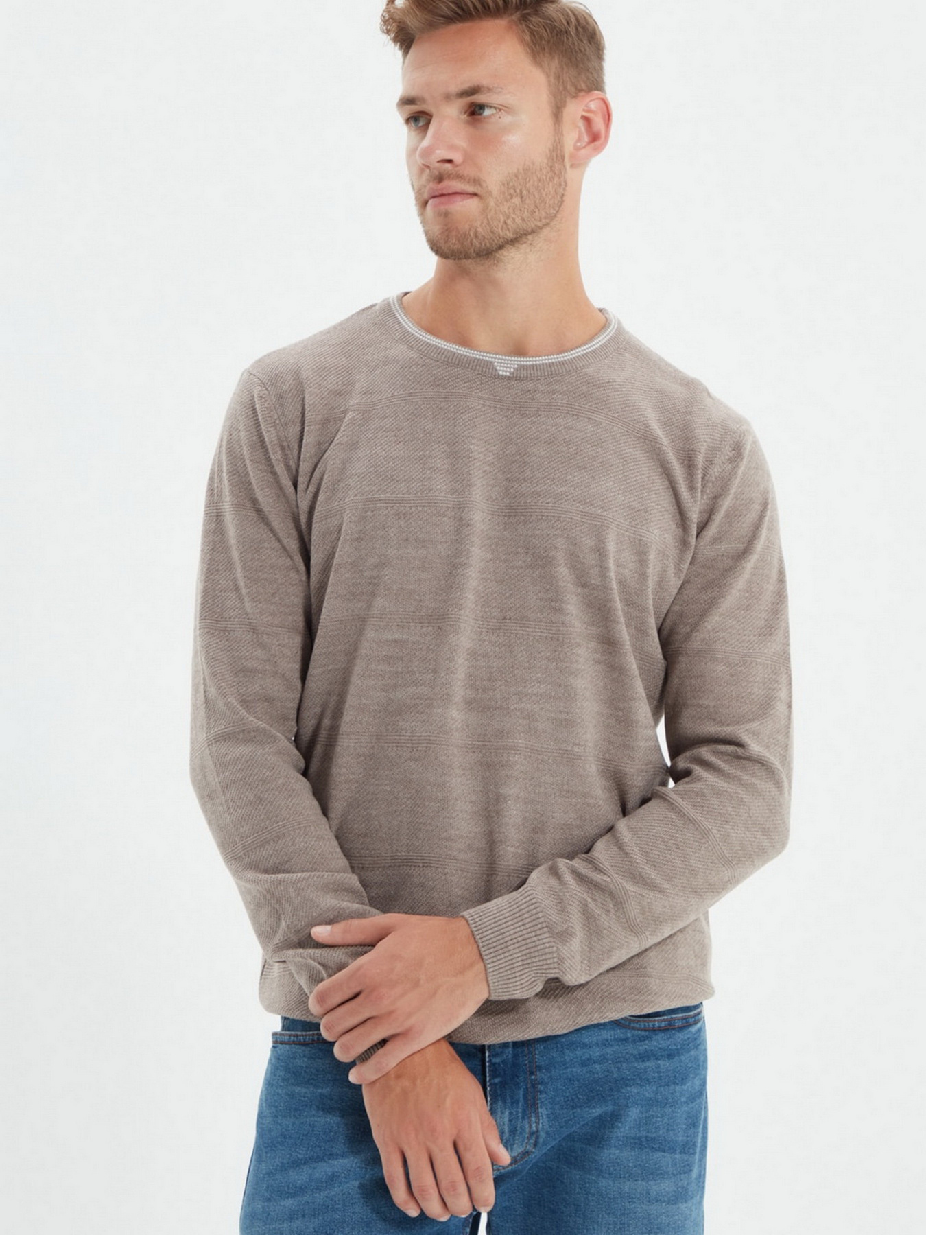 Джемпер Trendyol модель TMNAW22KZ0646/Bej Фото