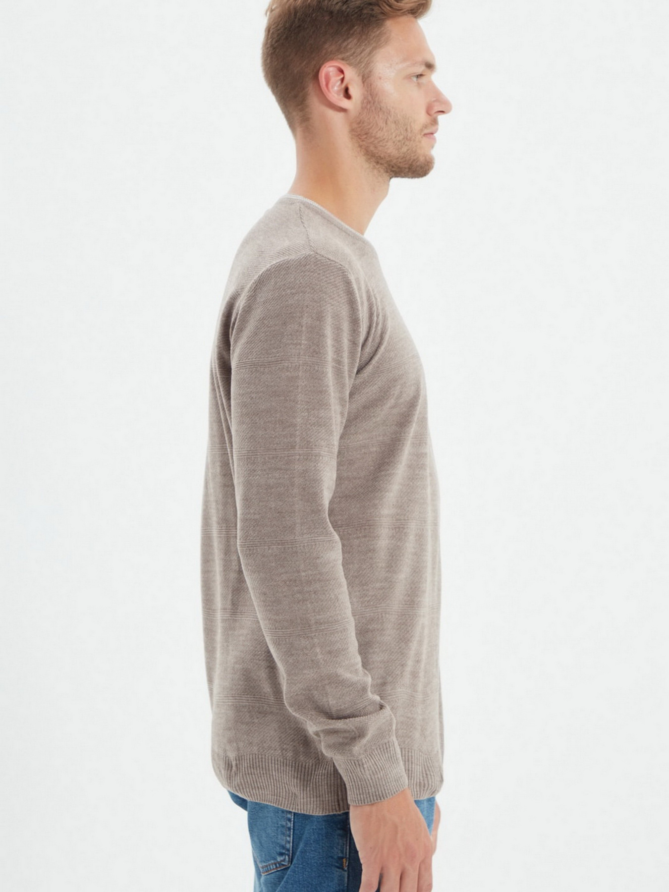 Джемпер Trendyol модель TMNAW22KZ0646/Bej Фото