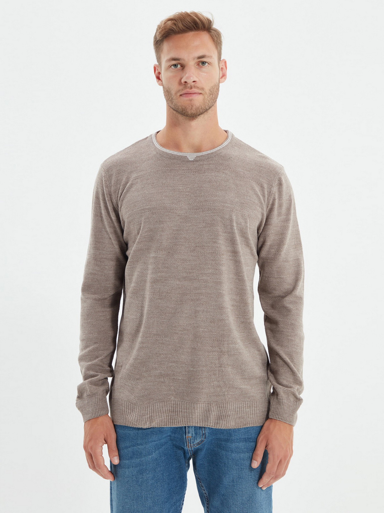 Джемпер Trendyol модель TMNAW22KZ0646/Bej Фото