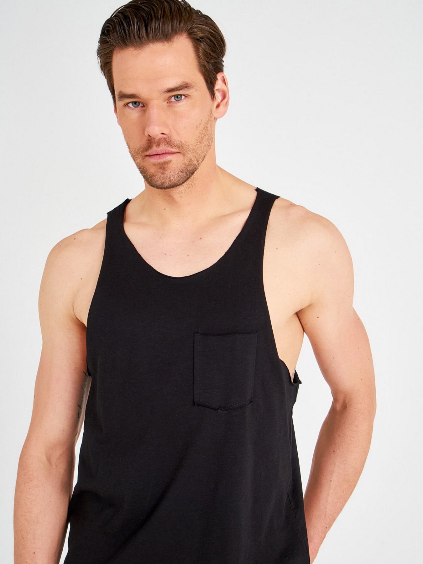 Майка для дому Trendyol модель TMNSS20AL0054/Siyah Майка для дому Trendyol модель TMNSS20AL0054/Siyah Фото