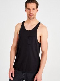 Майка для дому Trendyol модель TMNSS20AL0054/Siyah Майка для дому Trendyol модель TMNSS20AL0054/Siyah Фото