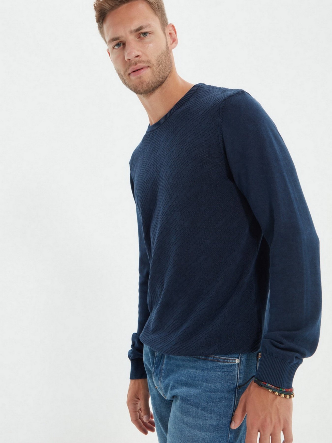 Джемпер Trendyol модель TMNAW22KZ0683/Lacivert Фото