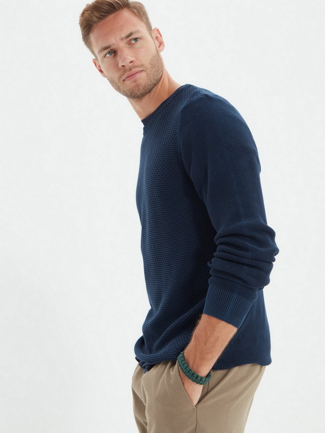 Джемпер Trendyol модель TMNAW22KZ0687/Lacivert Фото