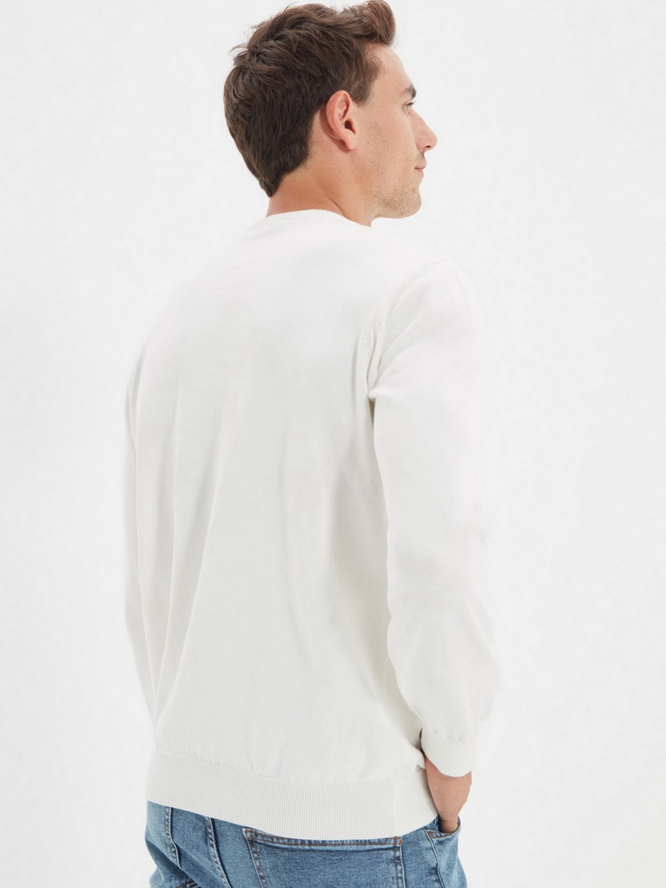 Джемпер Trendyol модель TMNAW22KZ1415/Ekru Фото