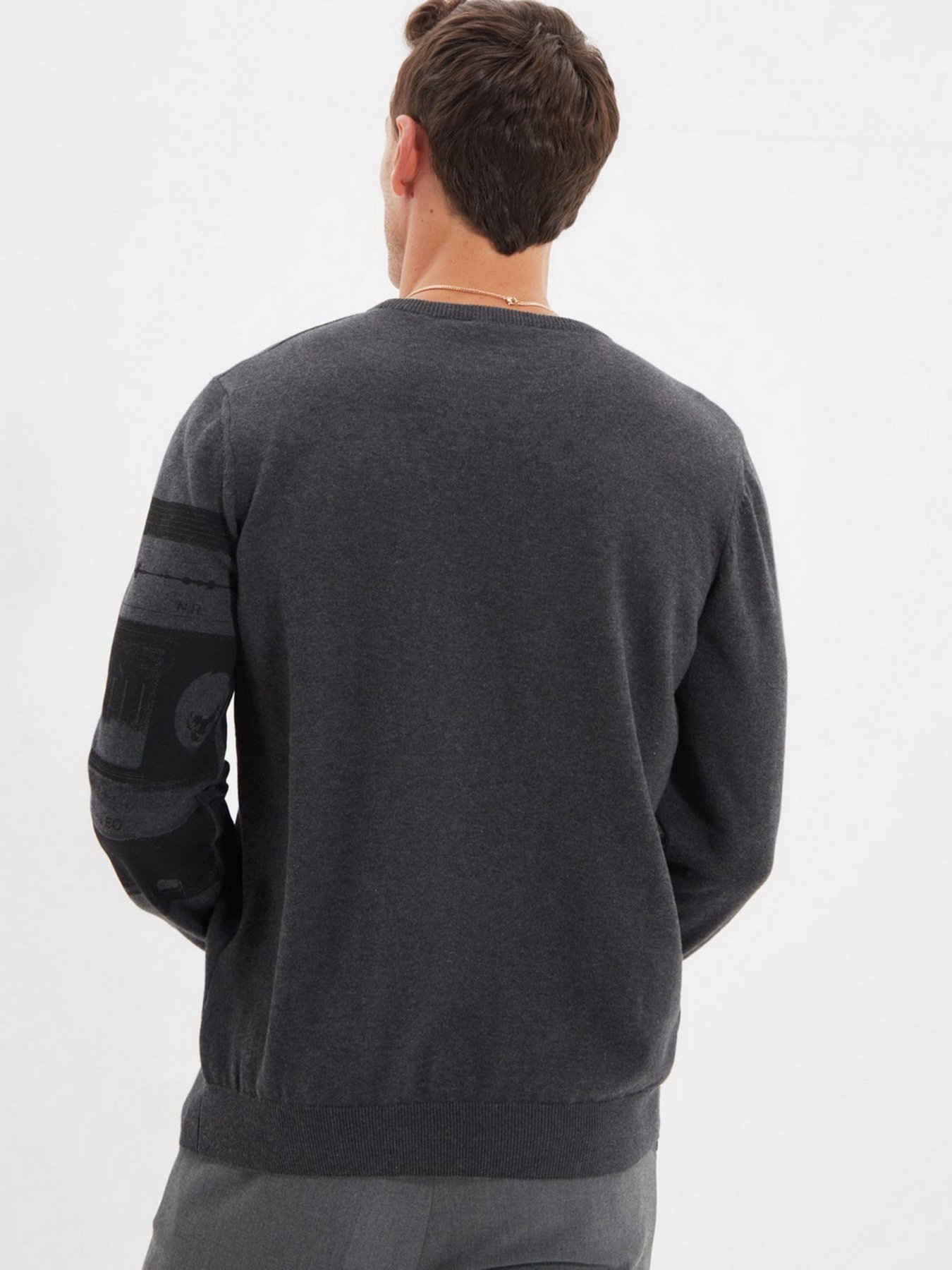 Джемпер Trendyol модель TMNAW22KZ1417/Gri Фото