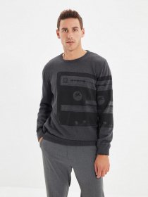 Джемпер Trendyol модель TMNAW22KZ1417/Gri Фото