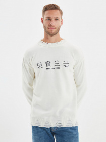 Джемпер Trendyol модель TMNAW22KZ1575/Ekru Фото