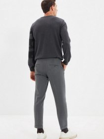 Класичні штани Trendyol модель TMNAW22PL0117/Gri Фото