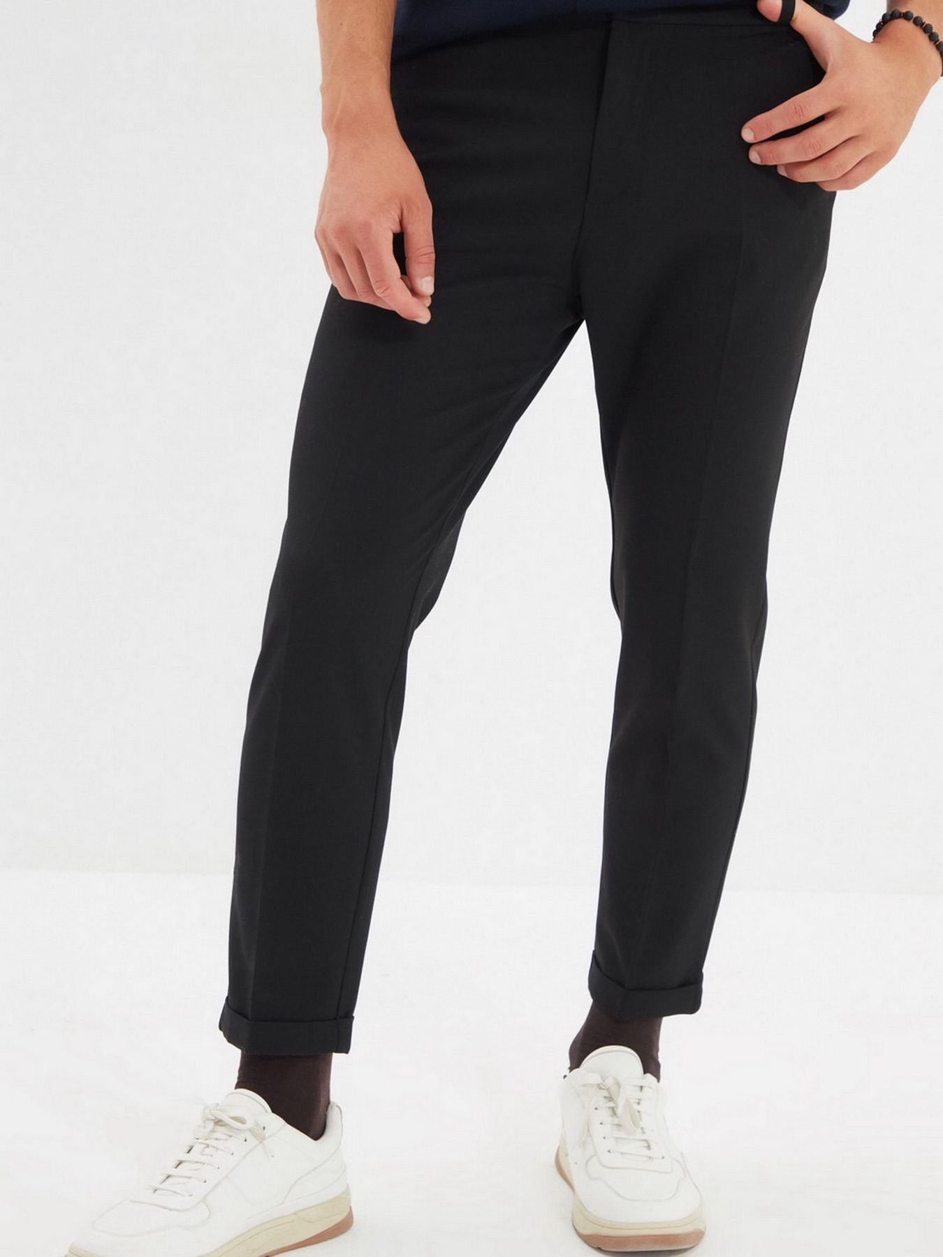 Штани класичні Trendyol модель TMNAW22PL0117/Siyah Фото