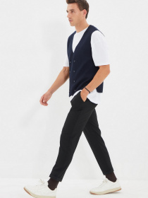 Штани класичні Trendyol модель TMNAW22PL0117/Siyah Фото