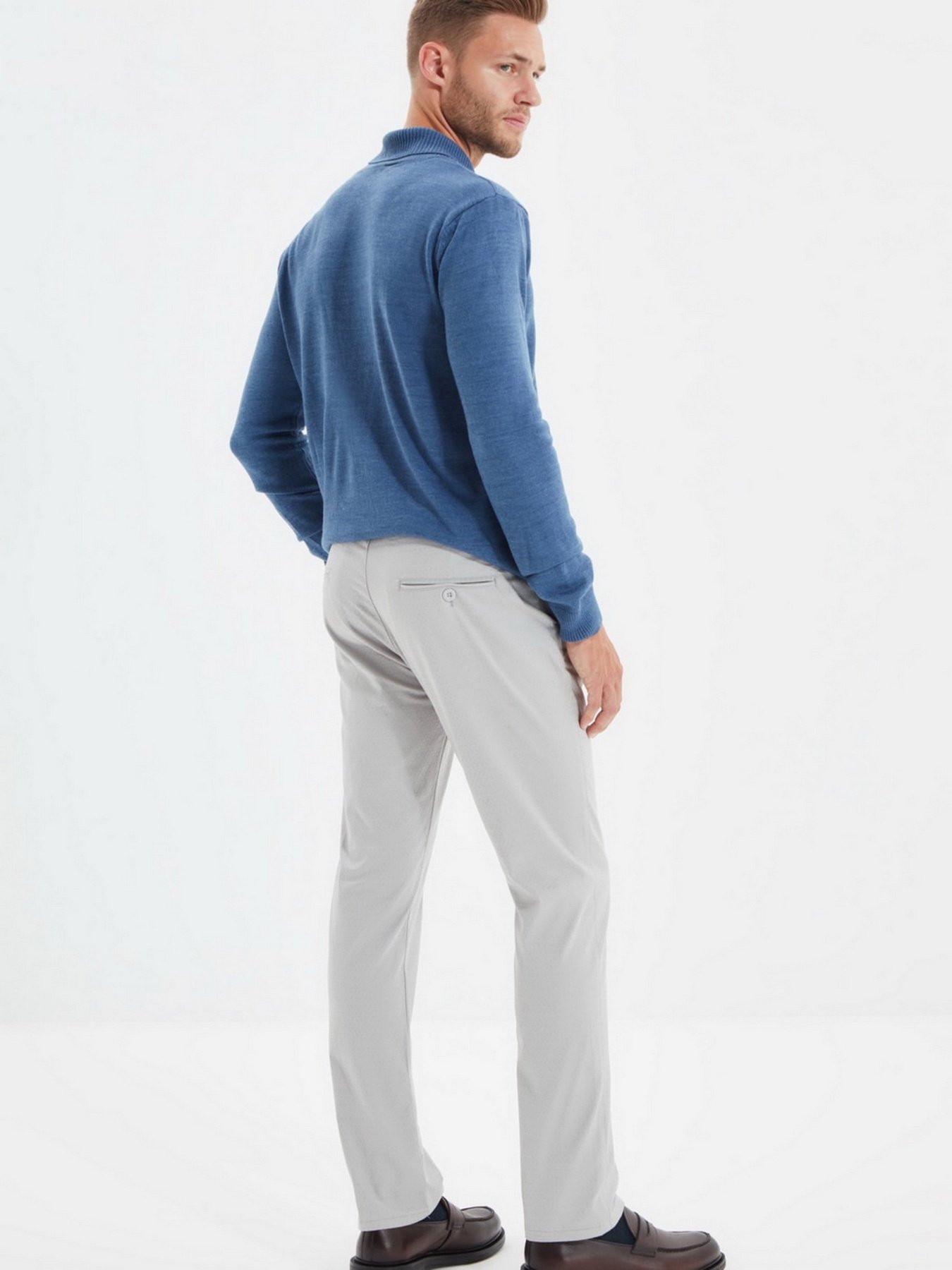 Чиносы Trendyol модель TMNAW22PL0192/Gri Фото