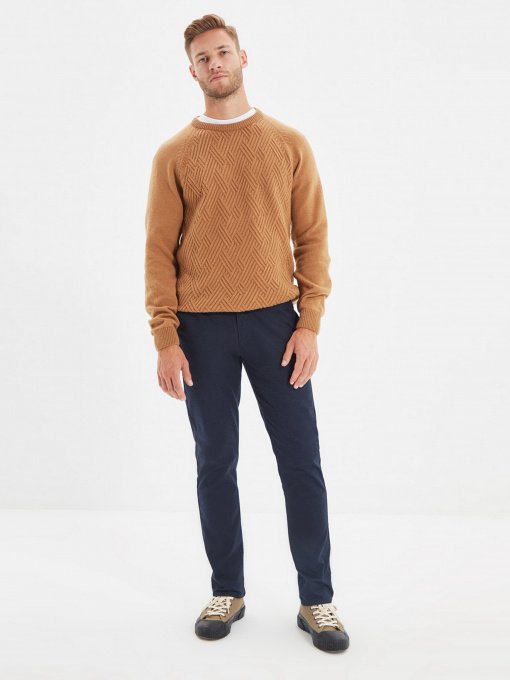 Чиносы Trendyol модель TMNAW22PL0192/Lacivert Фото