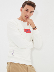 Свитшот Trendyol модель TMNAW22SW0055/Ekru Фото