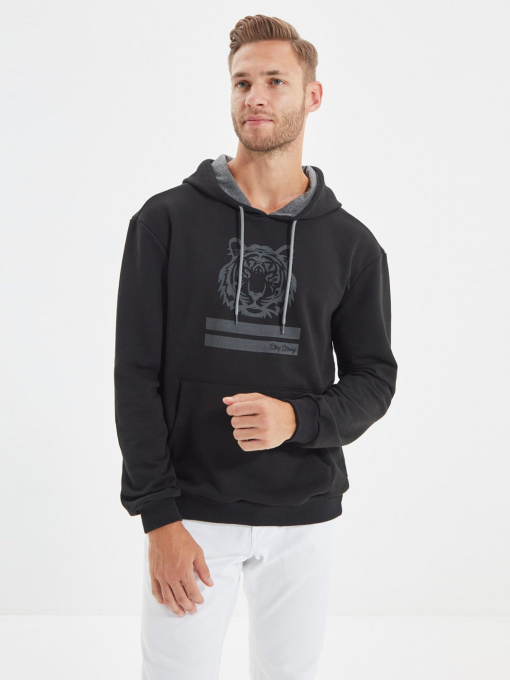 Худи Trendyol модель TMNAW22SW0065/Siyah Фото