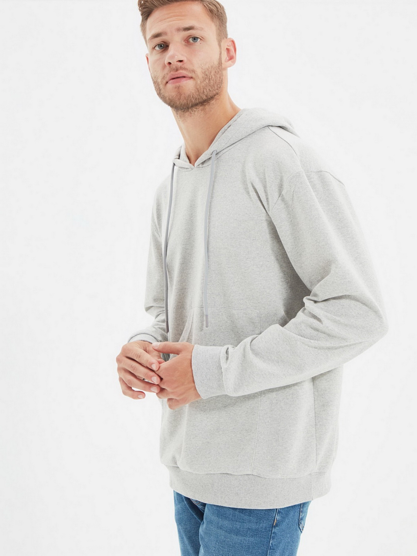 Худи Trendyol модель TMNAW22SW0068/Gri Фото