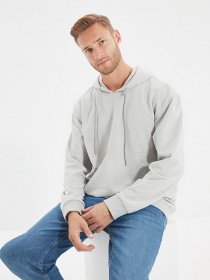 Худи Trendyol модель TMNAW22SW0068/Gri Фото