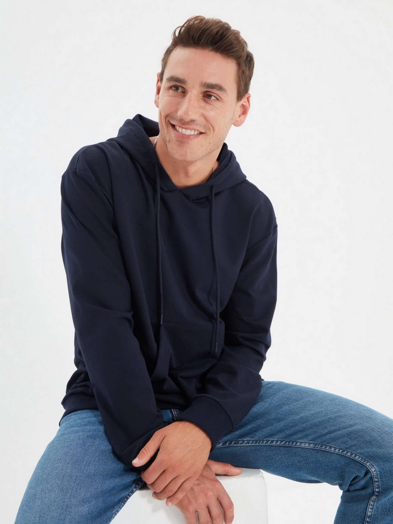 Худи Trendyol модель TMNAW22SW0068/Lacivert Фото