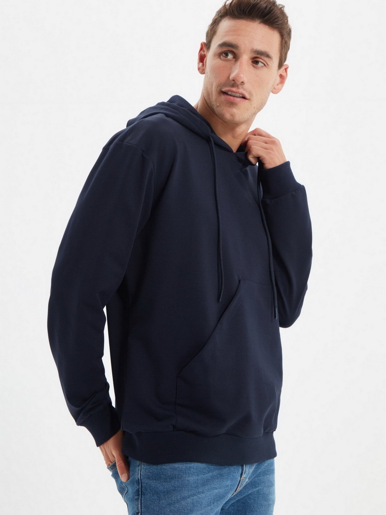 Худи Trendyol модель TMNAW22SW0068/Lacivert Фото