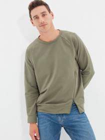 Світшот Trendyol модель TMNAW22SW0086/Haki Фото