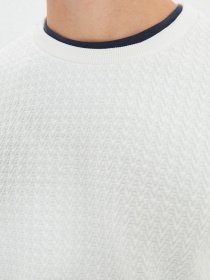 Свитшот Trendyol модель TMNAW22SW0330/Beyaz Фото