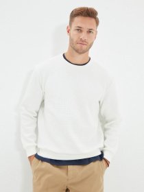 Свитшот Trendyol модель TMNAW22SW0330/Beyaz Фото