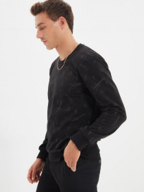 Свитшот Trendyol модель TMNAW22SW0364/Siyah Фото