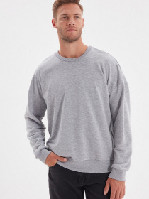 Свитшот Trendyol модель TMNAW22SW0612/Gri Свитшот Trendyol модель TMNAW22SW0612/Gri Фото