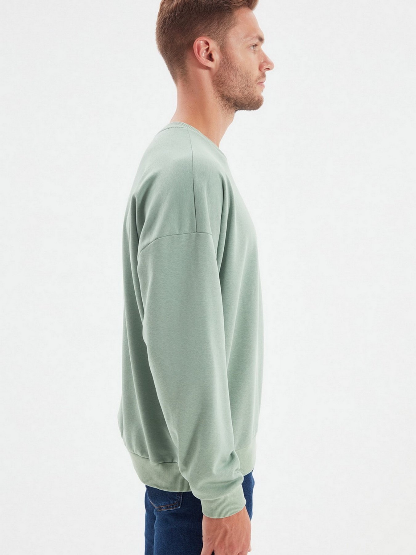 Світшот Trendyol модель TMNAW22SW0612/Mint Фото