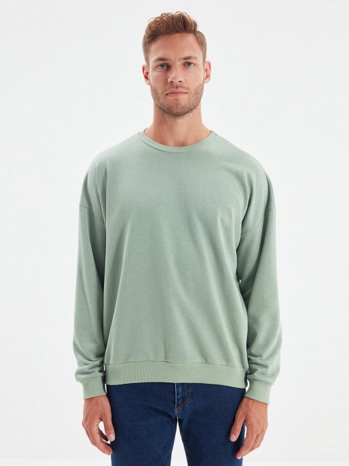 Свитшот Trendyol модель TMNAW22SW0612/Mint Фото