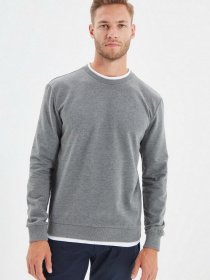 Свитшот Trendyol модель TMNAW22SW0658/Antrasit Фото