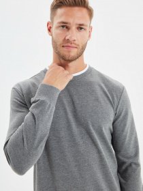 Свитшот Trendyol модель TMNAW22SW0658/Antrasit Свитшот Trendyol модель TMNAW22SW0658/Antrasit Фото