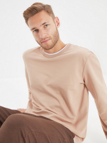 Свитшот Trendyol модель TMNAW22SW0658/Camel Фото