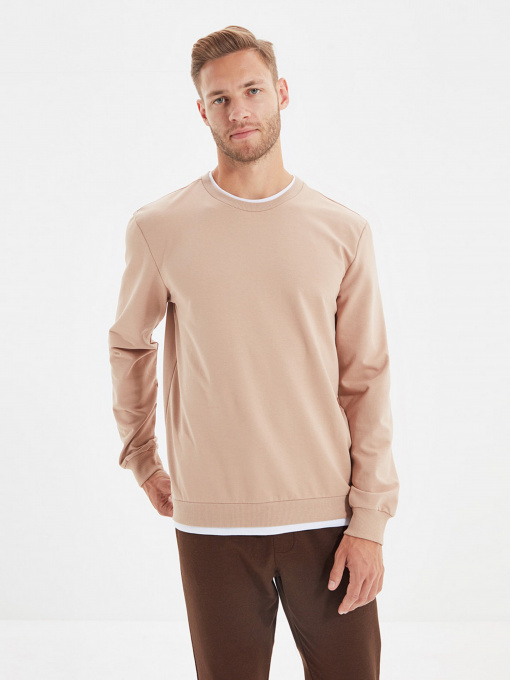 Світшот Trendyol модель TMNAW22SW0658/Camel Фото