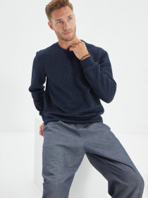 Свитшот Trendyol модель TMNAW22SW0817/Lacivert Фото