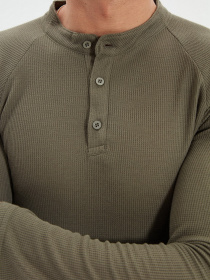 Лонгслив Trendyol модель TMNAW22TS0033/Haki Фото